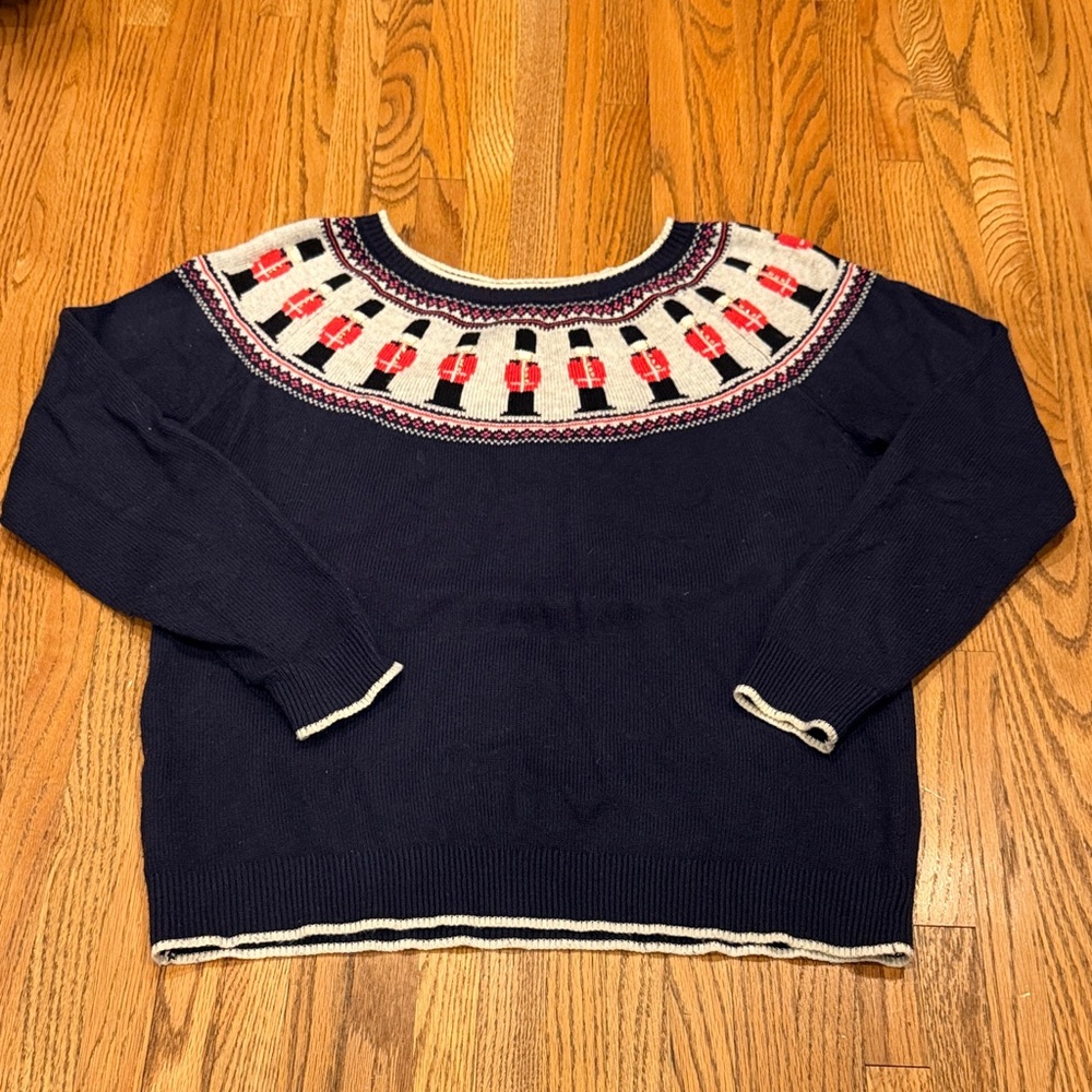 Boden holiday sweater Navy - Women's large